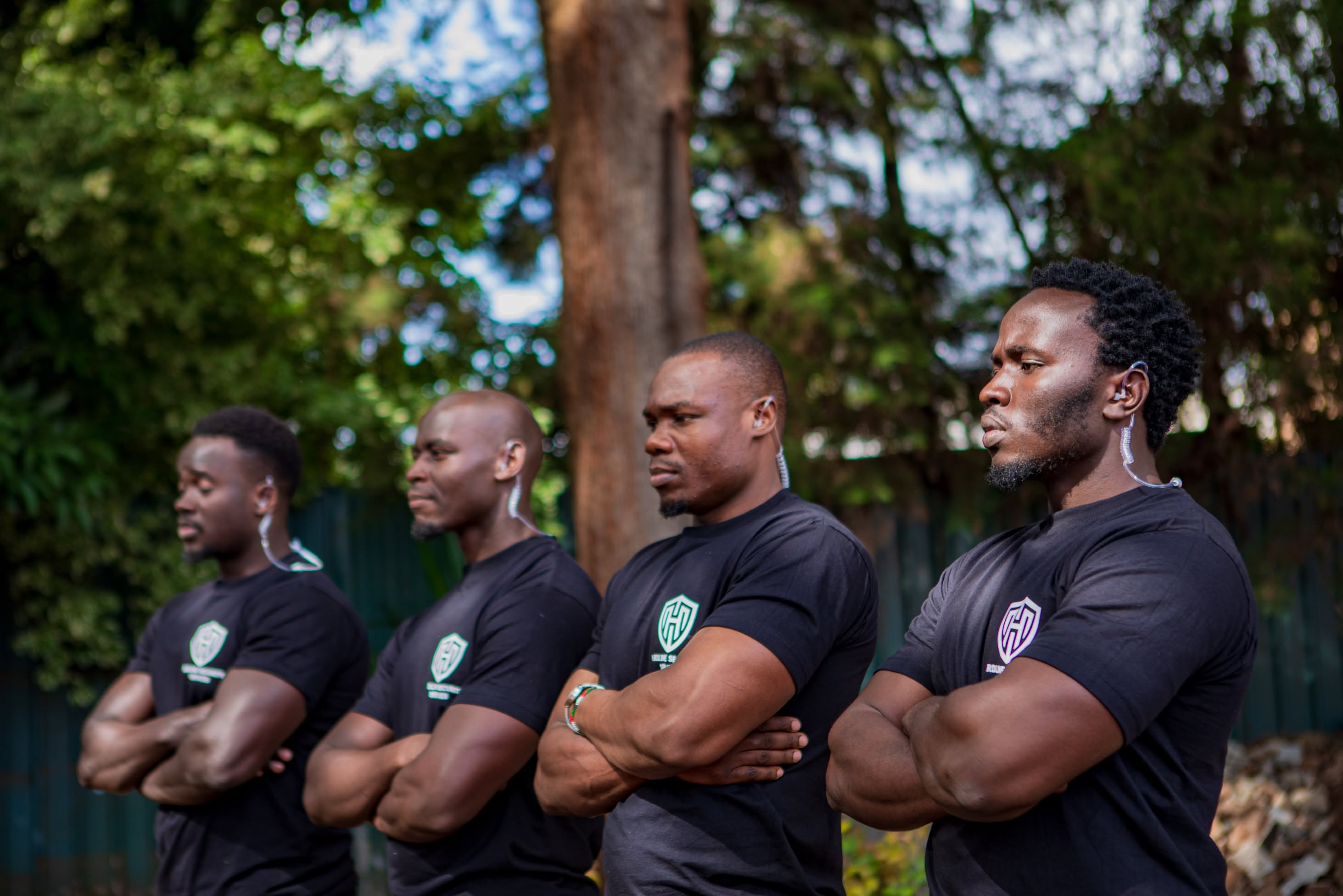 Hardline Security Services personnel lineup